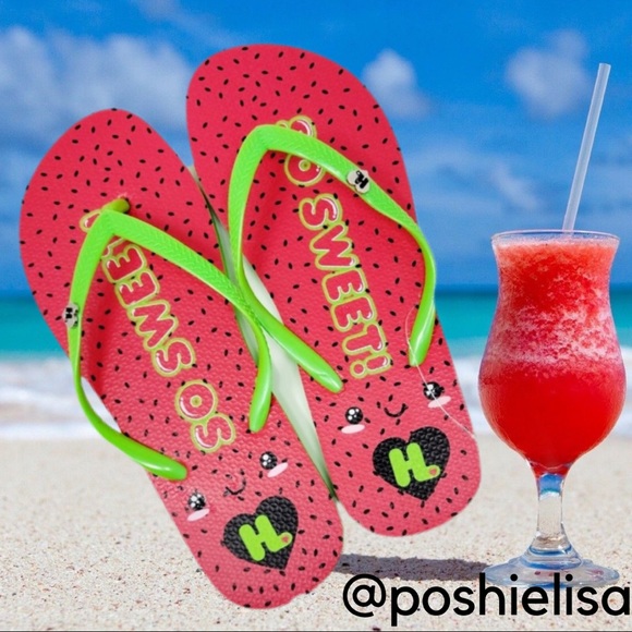 NWT Harajuku Lovers Flip Flops Size 7/8